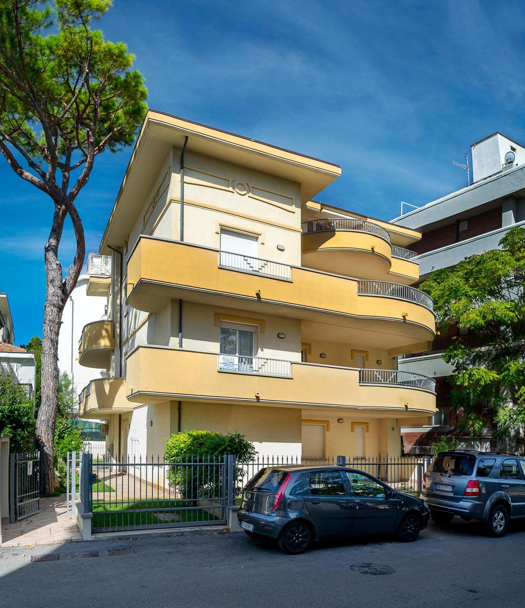 Residenza Raggio Apartman Riccione Kültér fotó